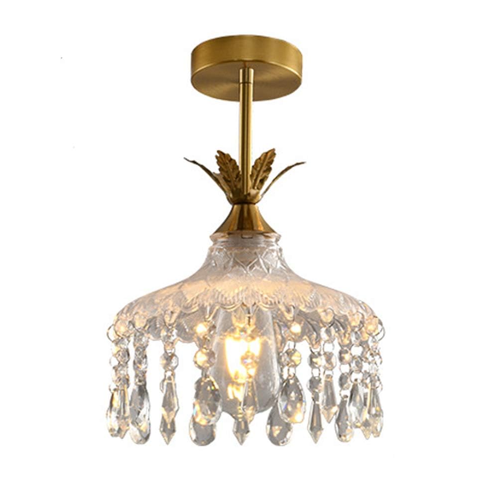 Lustre en cristal style ferme moderne pour sublimer votre entrée ou couloir