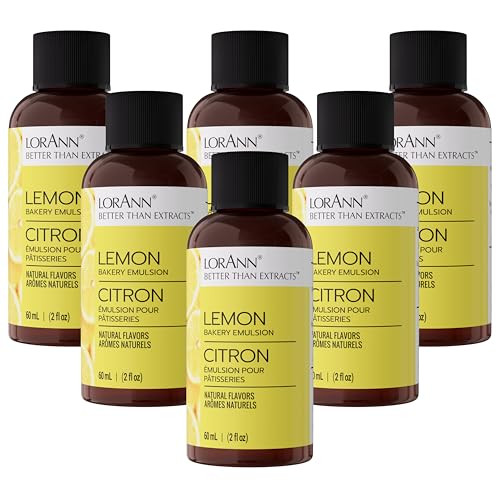Image of LorAnn Oils Lemon Emulsion & Flavoring For Baking