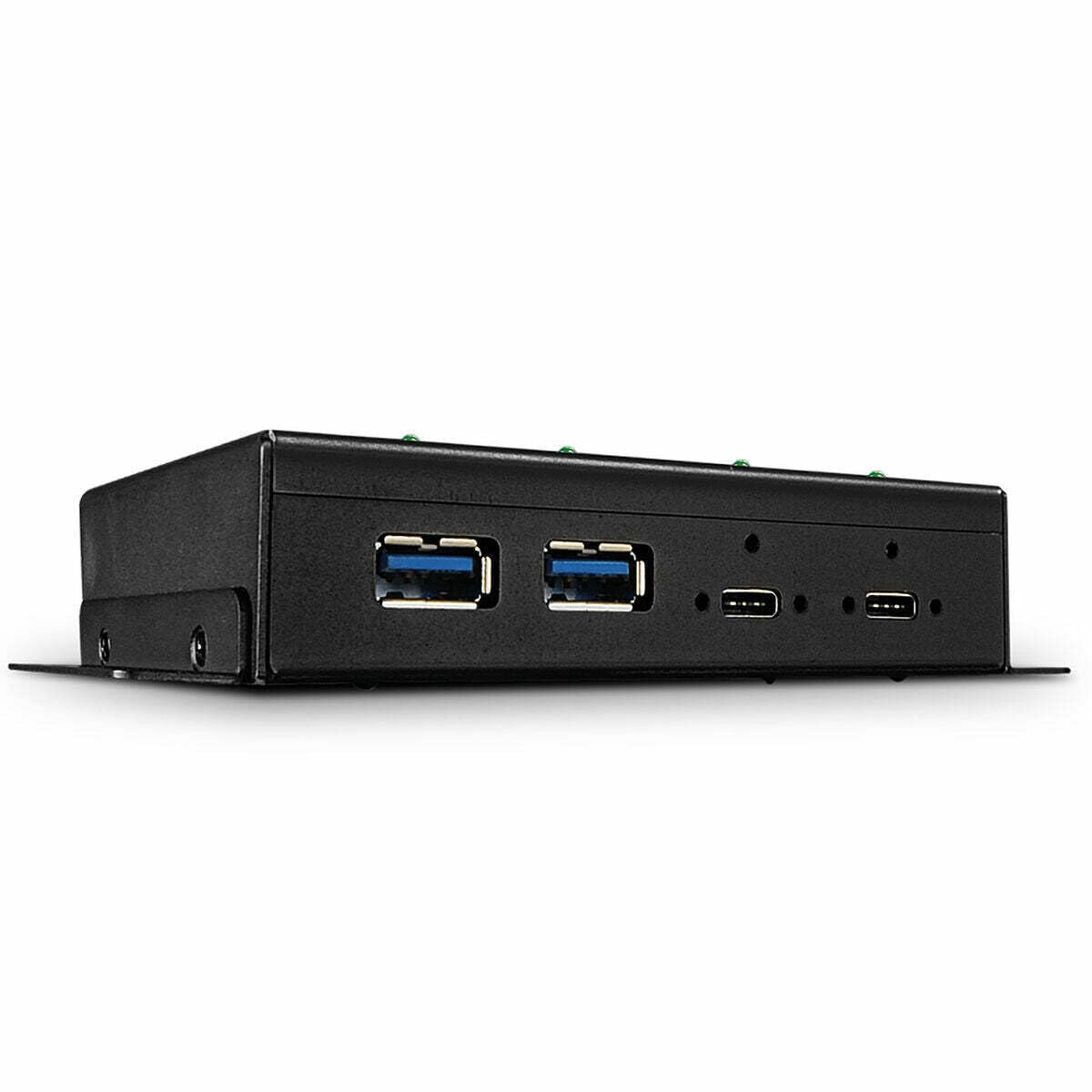 Lindy 4 Port Usb 3.2 Gen 2 Type C Metal Hub