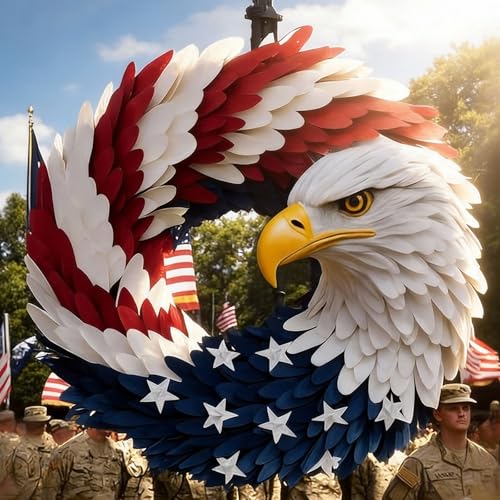 250 Anniversary Eagle Wreath, 4th of July Wreaths...