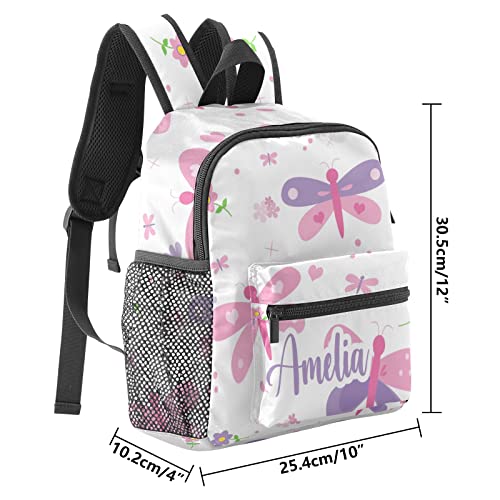 Personalized Kids Toddler Backpack for Boys Girls,Custom Mini School Backpack Bags Kindergarten2