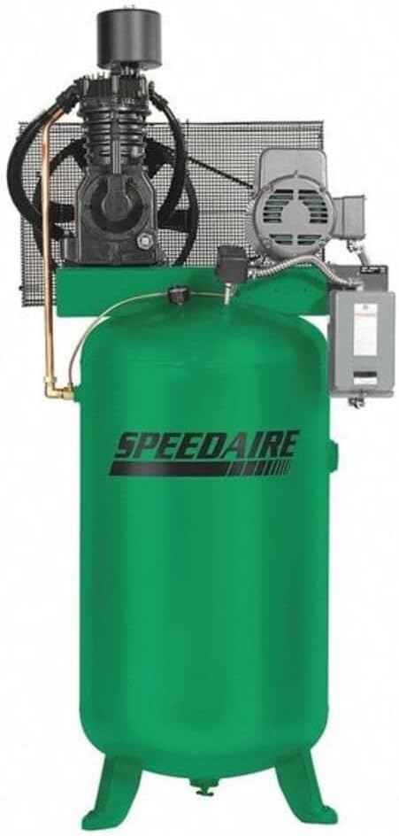 Speedaire, 35WC48, Elec. Air Compressor, 2 Stage, 7.5HP, 24CFM