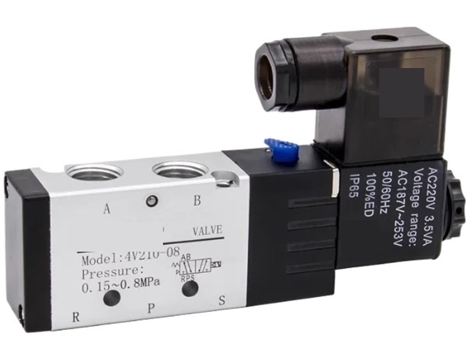 Uyqukggpsn Yellow 1Pcs Pneumatic Solenoid Valve 4V110-06Dc24v 4V110-06Ac220v 4V110-06Dc24v 4V110-06Dc24v 4V110-06Ac220v 4V110-06Ac220v(Yellow)