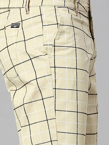 Image of Thomas Scott Men's | Solid | Chino Shorts | Regular Fit | Cotton Elastane | Above Knee | Casual Short