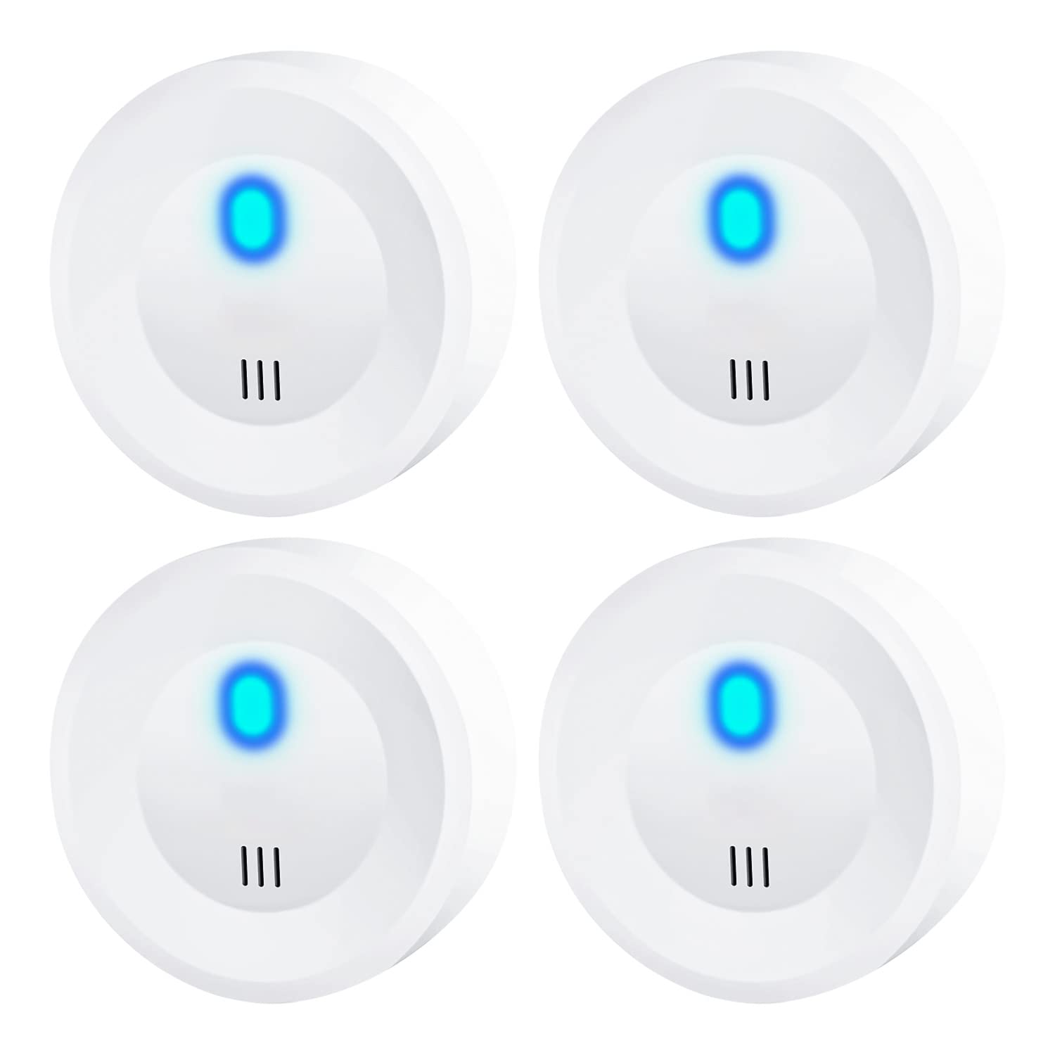 Ultrasonic Pest Repeller 4 Packs, Indoor Electronic Mouse Repellent Plug In Pest Control for Mouse, Mosquitoes, Spider, Rodent, Anti, Rat, Fly, Efficient Mosquito Repellent Harmless to Pets and Human