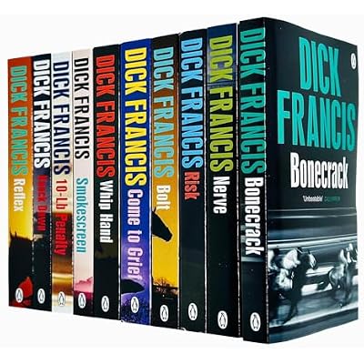 Dick Francis Collection 10 Books Set Dead Cert, High Stakes, Nerve, Bonecrack