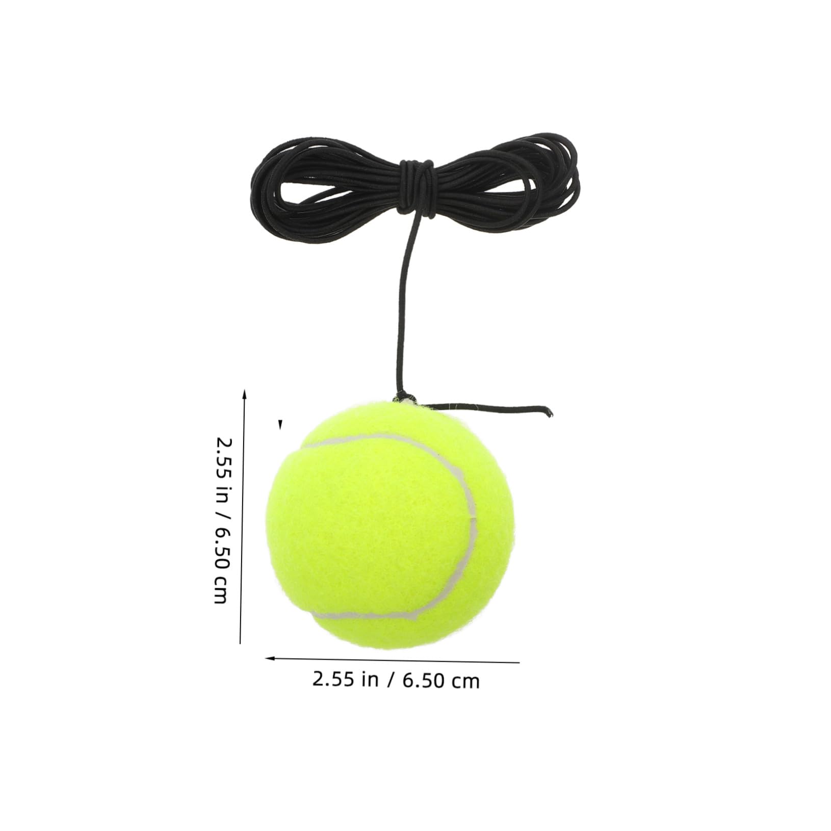 Healeved 5 Piezas Entrenador de Tenis Portátil con Pelota y Cuerda Elástica para Práctica Individual Base Estable de Resistente para Entrenamiento y Mejora de Habilidades para Principiantes
