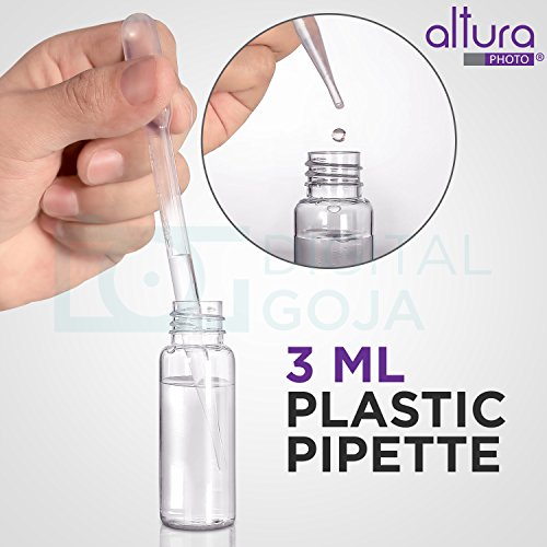 (10 Pack) Empty 20ml (0.66oz.) Clear Plastic Mist Spray bottle + 2 Pipette Droppers and 2 Funnels + MagicFiber Microfiber Cleaning Cloth