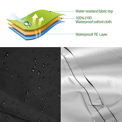 Funda para sillas apilables impermeable 210D Oxford exterior 3