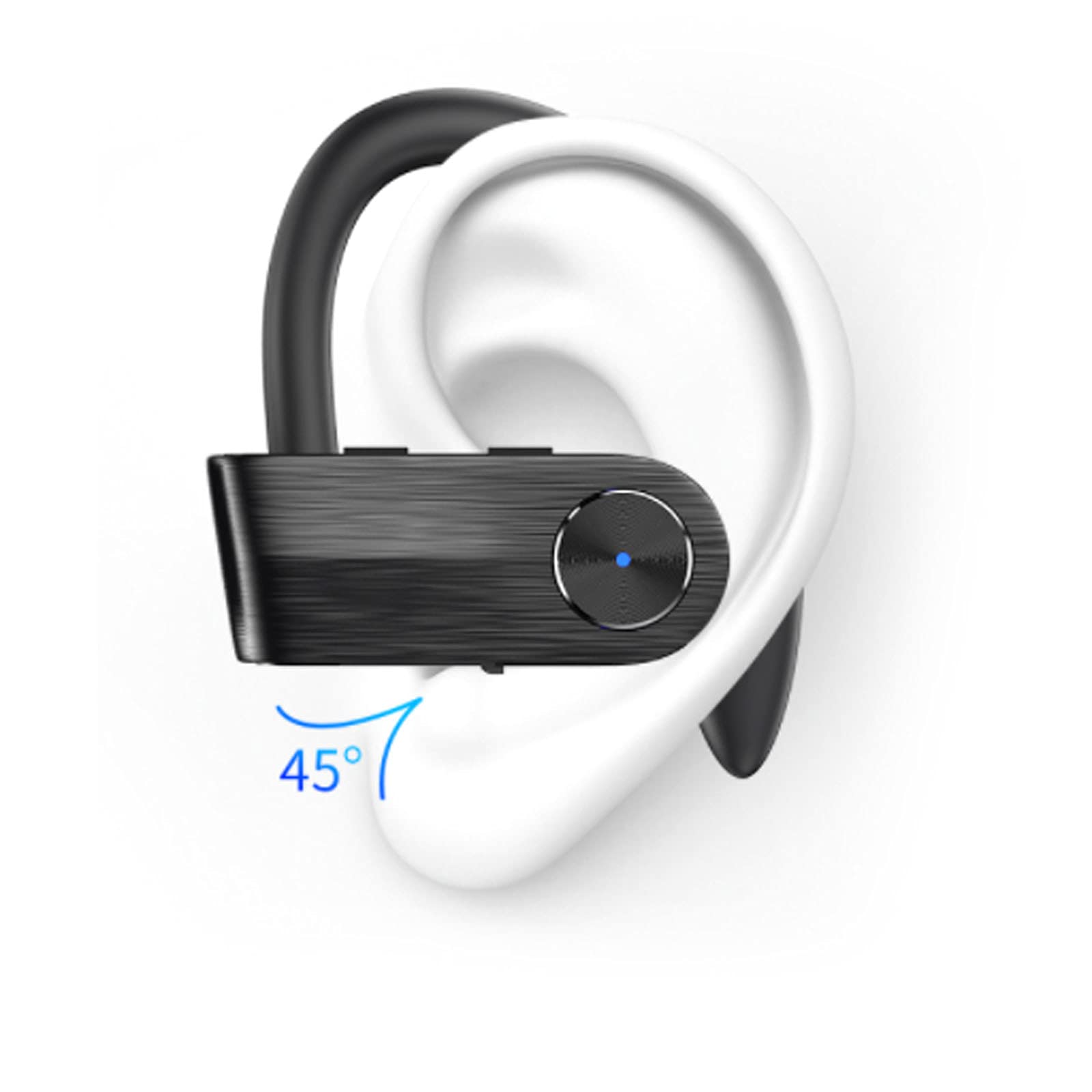 Écouteurs Supra-Auriculaires Écouteurs Bluetooth TWS Écouteurs Étanches Confortables Écouteurs de Course à Pied