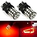 JDM ASTAR AX-2835 Chipsets 3056 3156 3057 3157 LED Bulbs For Brake Light Tail lights Turn Signal, Brilliant Red