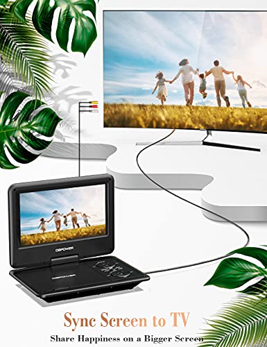 Dbpower DTDPMP0632FBA 11.5 Inch Portable Dvd Player, 5-Hour Built-In Rechargeable Battery thumb #2
