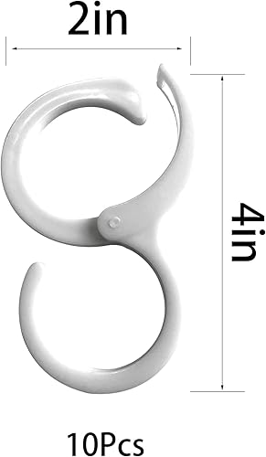 Miniatura 4 de 10 ganchos resistentes al viento, ganchos para colgar, ganchos multiusos para colgar, gancho de borde de mesa, clip de gancho, gancho de clips para