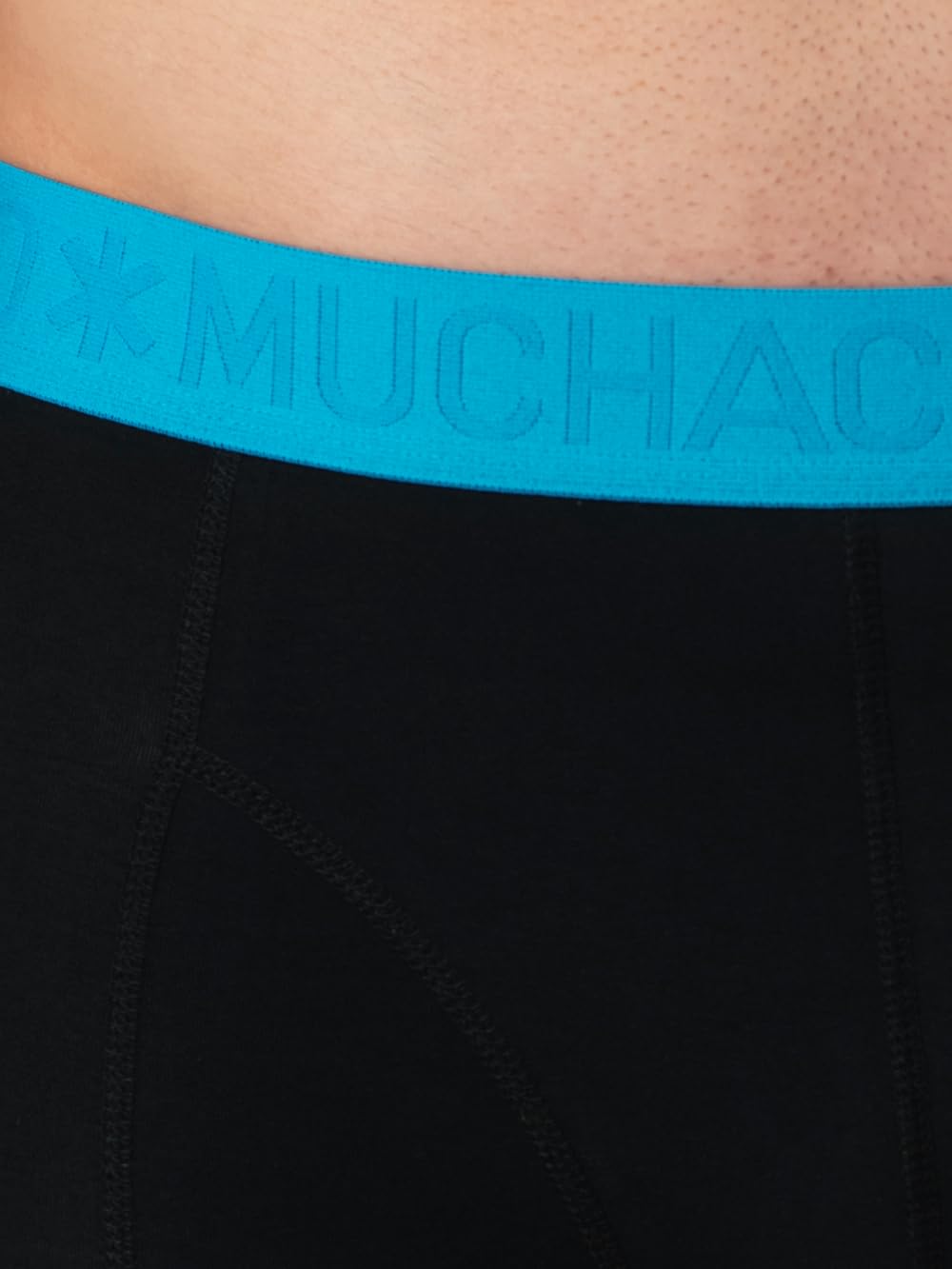 Muchachomalo Calzoncillos para Hombre, Ropa Interior Lisa de Algodón para Hombre, Pack de 7 Unidades, Bóxers Lisos de Corte Clásico con Cintura Elástica