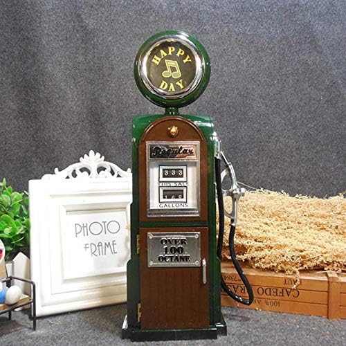 Miniatura 5 de N+B Caja de música de diseño retro, caja de melodía creativa, encantadora caja musical de artesanía, decoración romántica de escritorio para el