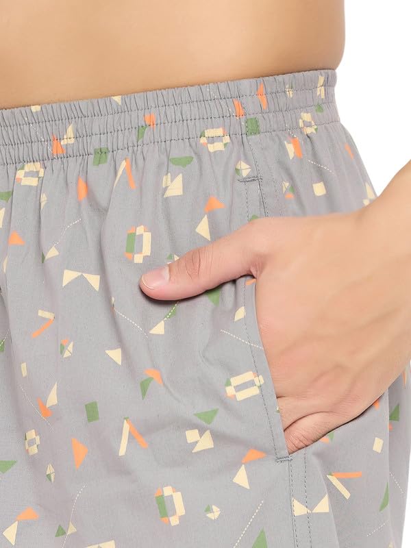 Image of John Players 3 Pocket Printed Boxers