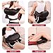Misiki Neck Massager, Shiatsu Back and Shoulder Massager with Heat, Deep Kneading Massage for Back Neck Shoulder Legs, Muscle Relief for Home and Car, Hand Free with Long Strap