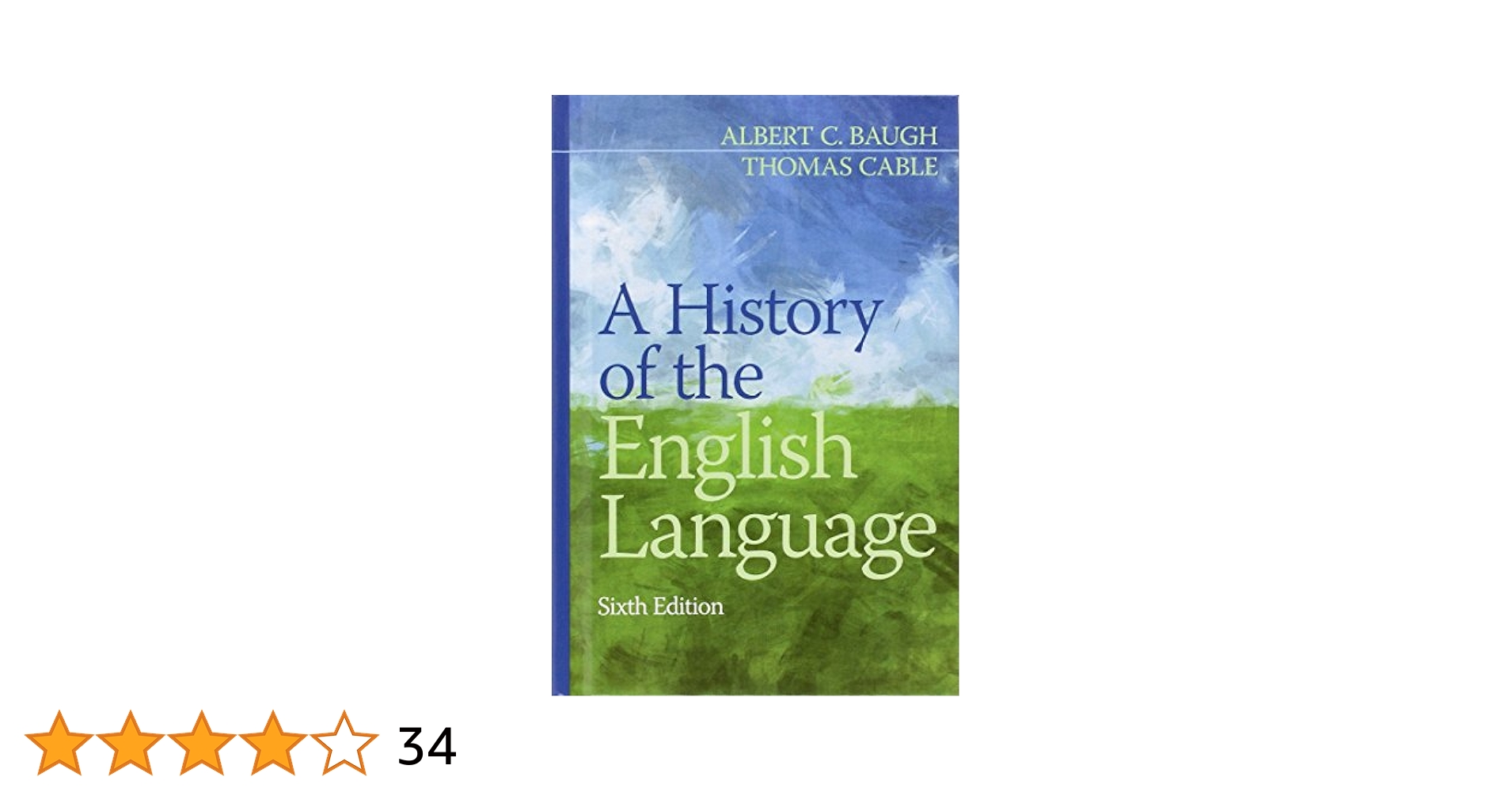 A History of the English Language 第6版 Amazon.com: History