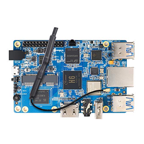 Orange Pi 3 H6 4*USB3.0 Support Android 7.0, Ubuntu, Debian (2GB LPDDR3 + 8GB EMMC Flash)