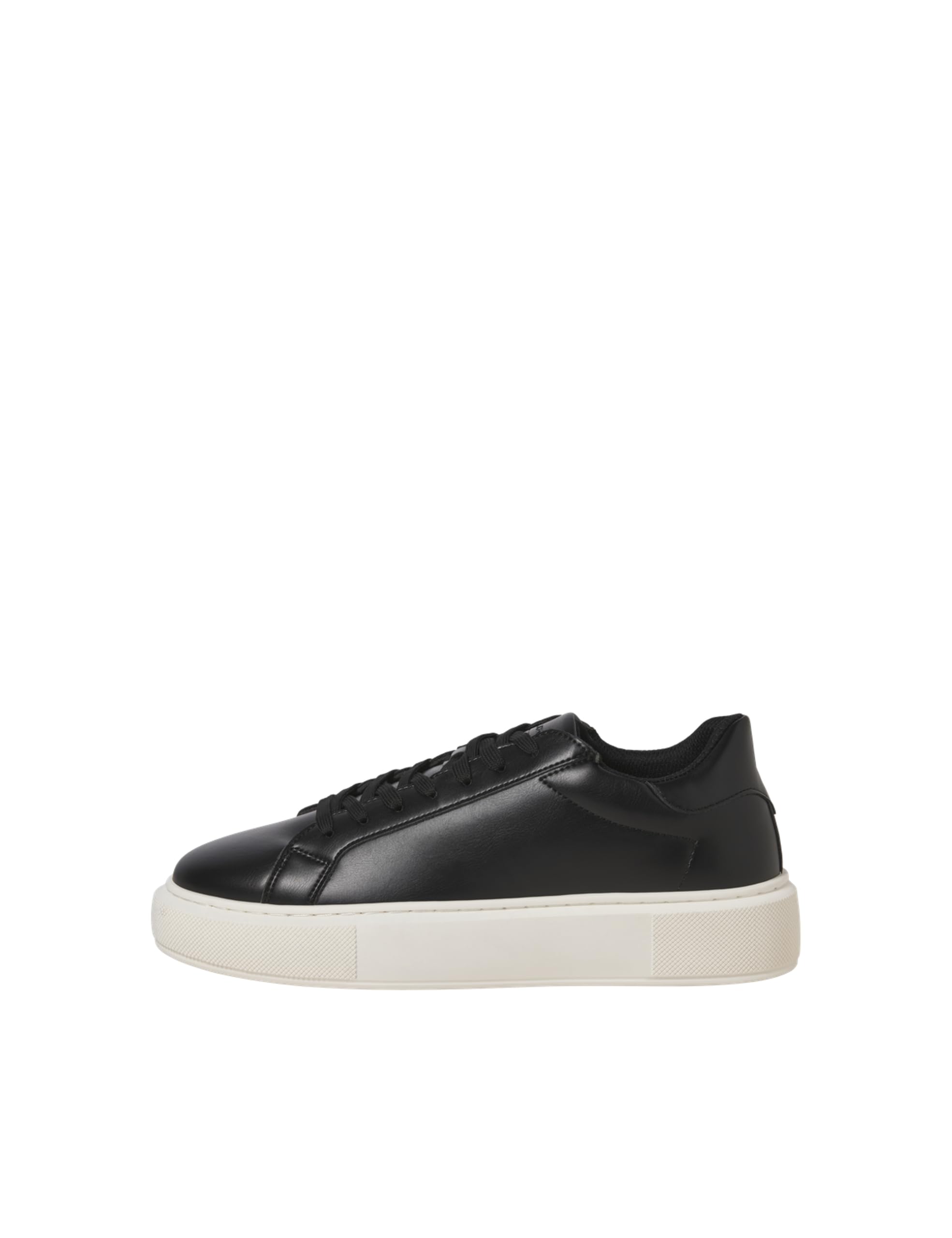 JACK & JONES Cupsole PU Trainers Mens Anthracite 7 UK