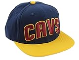 adidas NBA Men's Cleveland Cavaliers On Court Snapback Hat, Navy