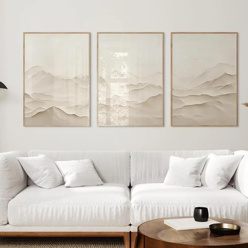 Tableaux sur toile paysage de montagne pour habiller un mur vide sans surcharger