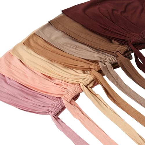 Matched Hijab and Undercap Set, Chiffon Muslim Head Scarf for Women, A Perfectly Decent Combination3