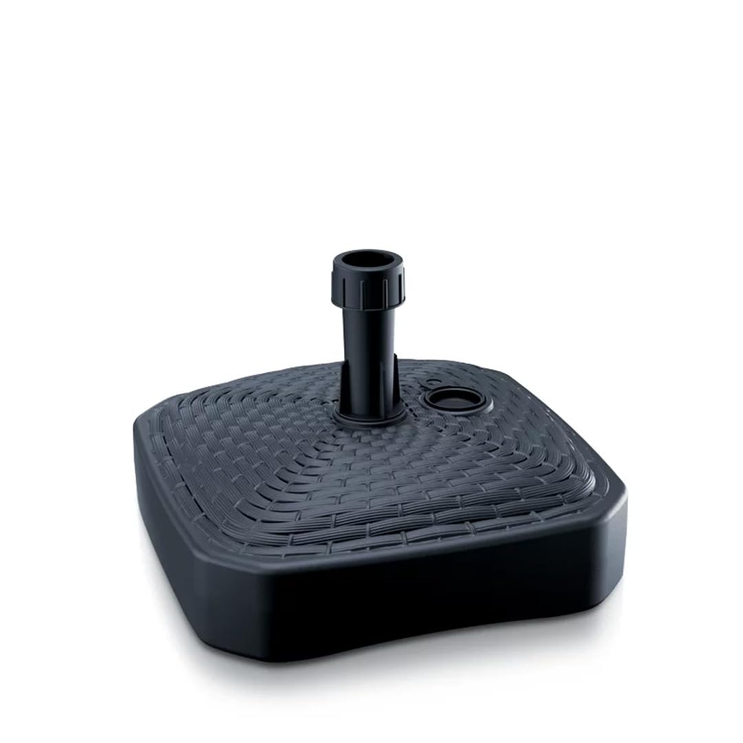 LEM Select Pied de Parasol Effet tressé Anthracite