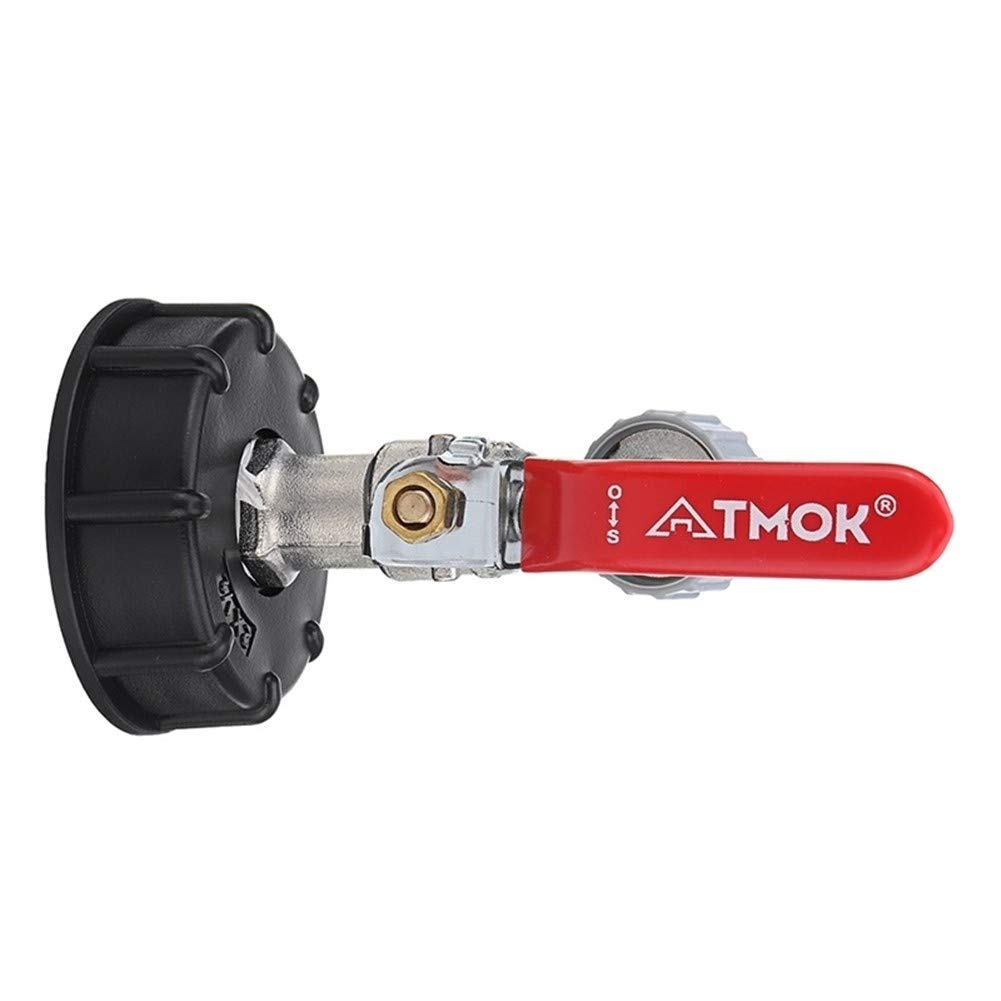 Złącza do wody ogrodowej wspólne usta wąż IBC adapter zbiornika S60X6 do mosiężnego kranu 1/2 "zamiennik dla części do zaworów domowych