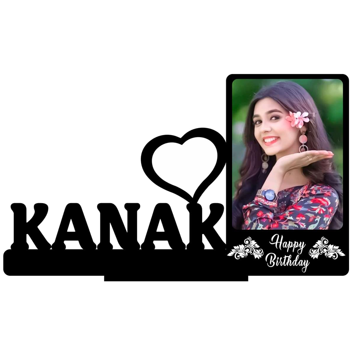 Custom Collage Photo Frame with Name - Best Birthday Gift