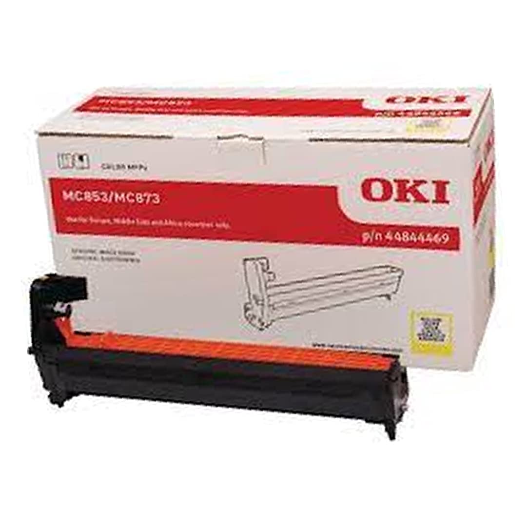 ECOPRO - Tambour d'origine pour les imprimantes OKI MC853 MC873 MC863 MC883 - Jaune - de 30 000 pages A4 - Cod 44844469