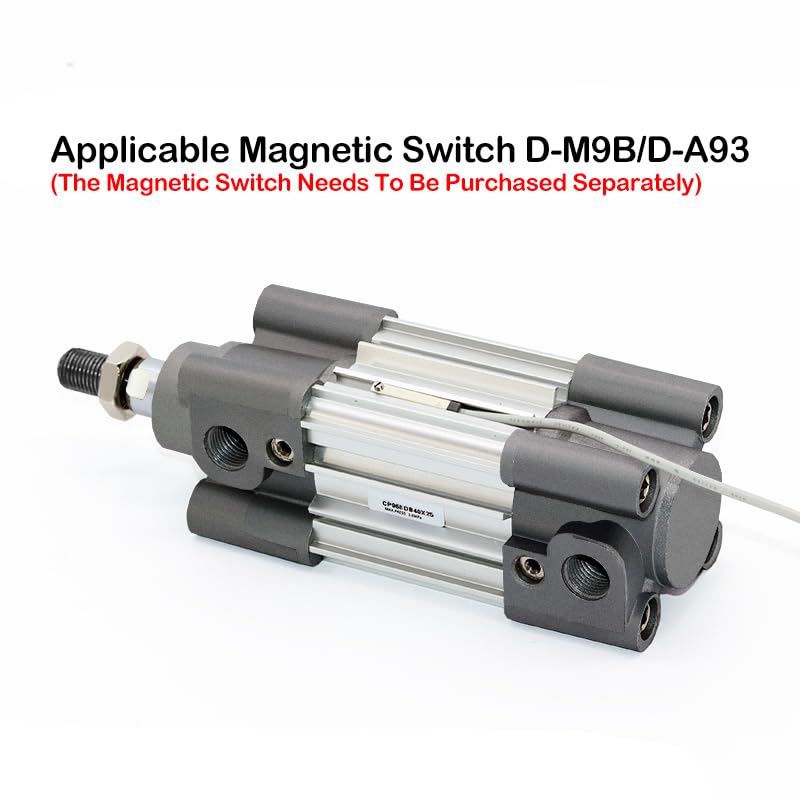 Piston pneumatique CP96SDB40 à double effet avec alésage haute précision