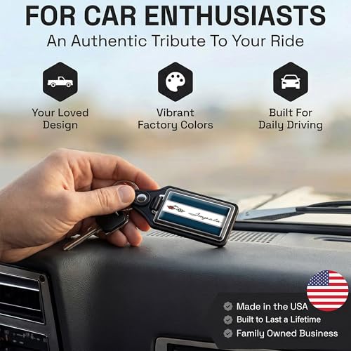 Image of Brotherhood Car Key Chain for Impala - Classic Models Keychain for Men and