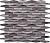 UDS Premier Lionell Excalibur Mosaic Tile Hexagon Pattern- for Walls, Kitchen Backsplash, Bathrooms, Showers, etc (10 Pack- 1 sq ft Sheets)