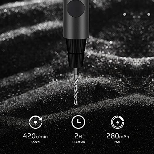 Wowstick Mini Cordless Drill, Usb Rechargeable Portable Drill, Multifunction Electric Drill With 8 Accessories, 40 Minute Charge, Ideal For Plastic, Wood, Diy #TOP3