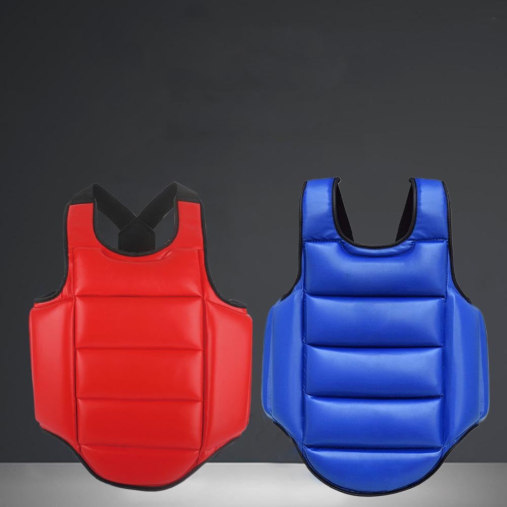 Protector de cuerpo de boxeo, almohadilla rellena de esponja, escudo ajustable para kickboxing MMA Muay Thai