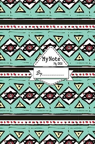 My Note My Idea: ,8 x 10, 110 pages, Boho