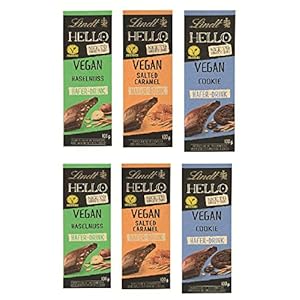 Lindt HELLO Vegan Chocolade Mix | 100g x 6