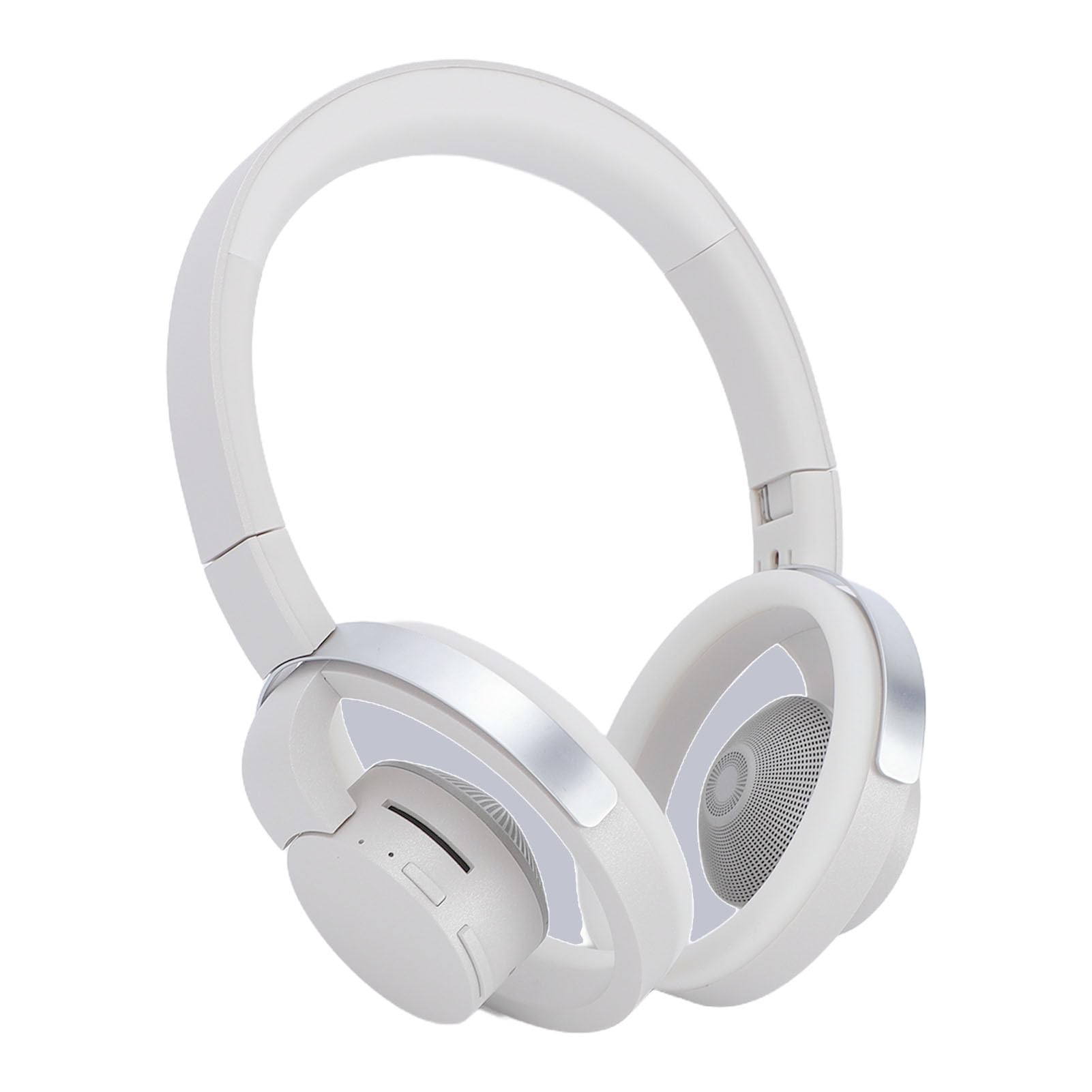 Cuffie Wireless Aperte, Auricolari Pieghevoli Sopra l'orecchio con Doppi Driver Dinamici, Bluetooth 6.0, 20 Ore di Riproduzione, Accoppiamento Doppio Dispositivo per Viaggi di Lavoro