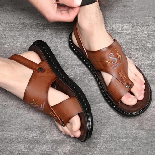 Summer Men Outdoor Orthopedic Bunion Corrector Sandals,Stylish Hallux Valgu Slippers For Arch Support,Open Toe Plantar Fasciitis Flip Flops4