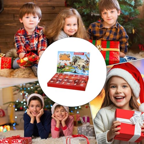 Calendrier animal compte à rebours de Noël pour bureau et collectionneurs