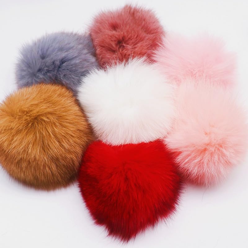 9 pièces/lot de boules de pompons de 90 mm adaptées pour le bricolage, la décoration, la couture, les matériaux d'artisanat (couleur : café, taille : 90 mm, 9 pièces, 1 carte)