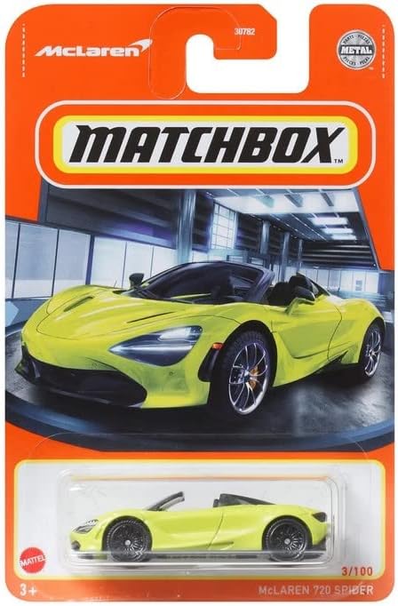 Matchbox McLaren 720 Spider 3100 (verde lima)