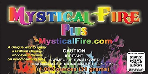 Mystical Fire PLUS Campfire Fireplace Colorant Packets (6 Pack, Mystical Fire Plus) - Thumbnail 3