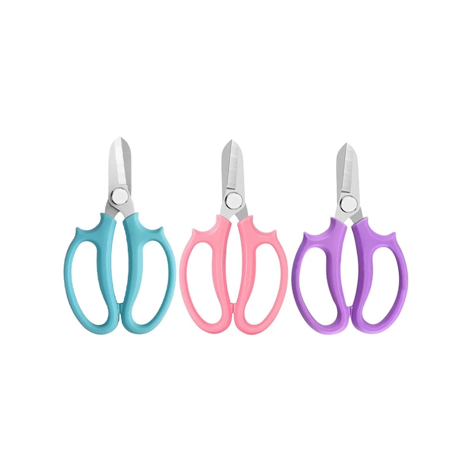 Bonsai and Floral Pruning Shears – Garden Scissors with Comfortable Grip for Precise Plant Trimming(3PCS)