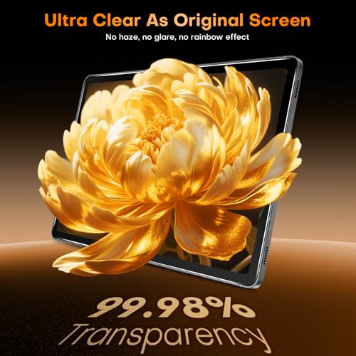 Image of OMOTON Screen Protector for Amazon Fire HD 10 Tablet (13th /11th Generation, 2023 /2021 Released) /Fire HD 10 Plus /10 Kids /Kids Pro All-New 10.1 Inch, TOP 9H+ Tempered Glass with Easy Installation Tray, Bubble-Free & Scratch-Resistant
