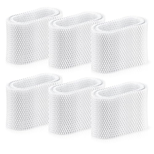 WF2 Humidifier Filter Replacement for Vicks V3500 V3100 V3600 V3900 V3700 VEV320 & Kaz 3020 Cool Mist Humidifiers Pack of 6 By NISHCON
