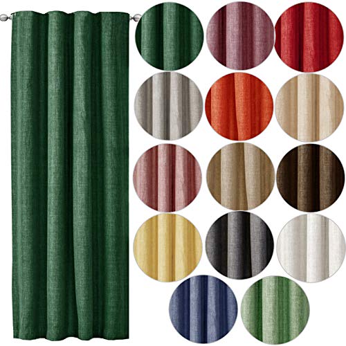 Blickdichter Vorhang JEMIDI 140×245 cm Gardine für Privatsphäre