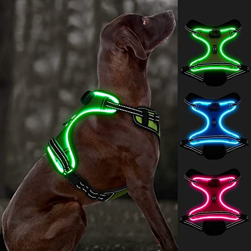 Top 10 Light Up Dog Harness of 2022 Katynel