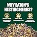 Eaton Pet and Pasture Premium Nesting Herbs, Aromatic Blend for Nesting Boxes & Chicken Coop, Natural Refresher & Pest Deterrent